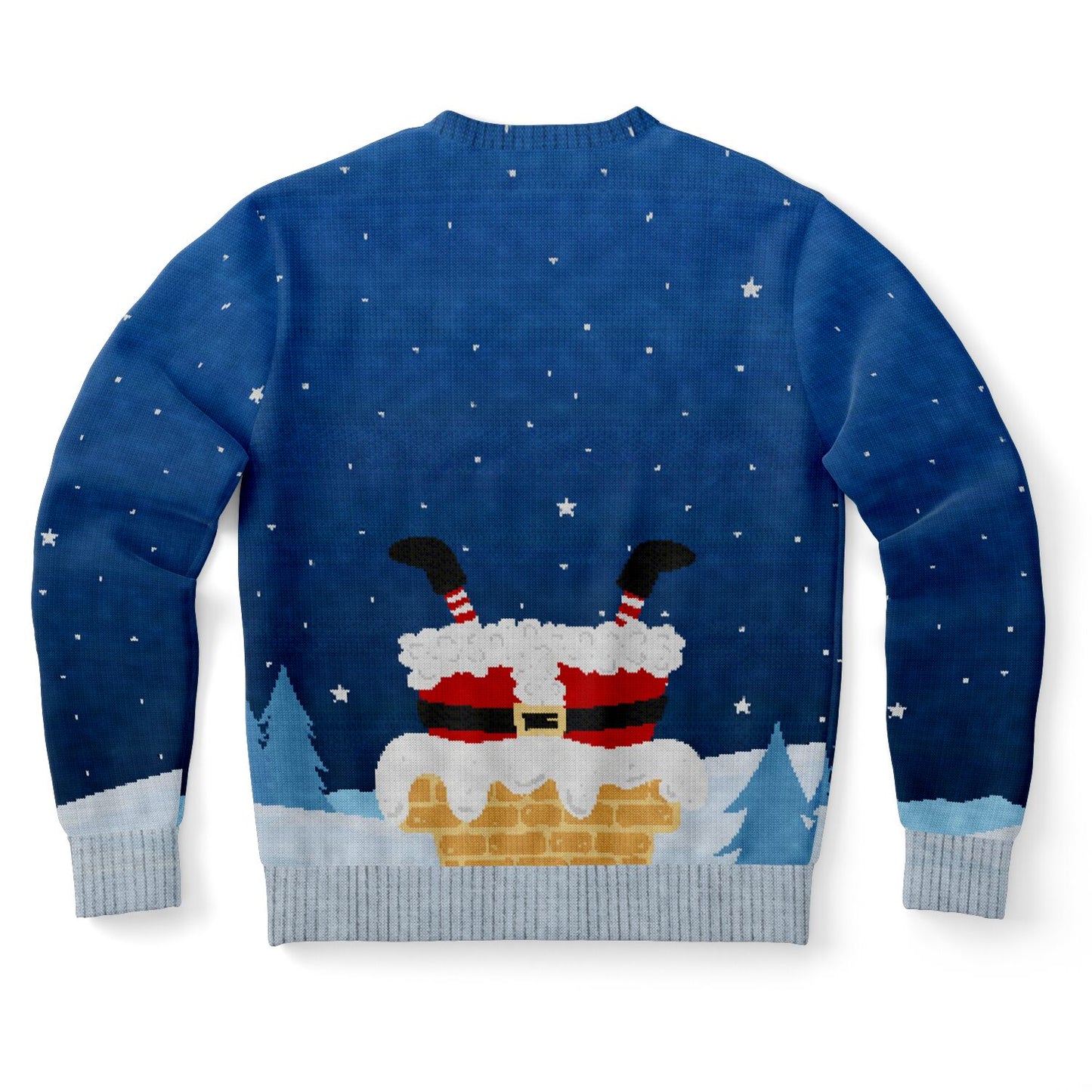 This Santa Loves To Go Down Ugly Christmas Sweater