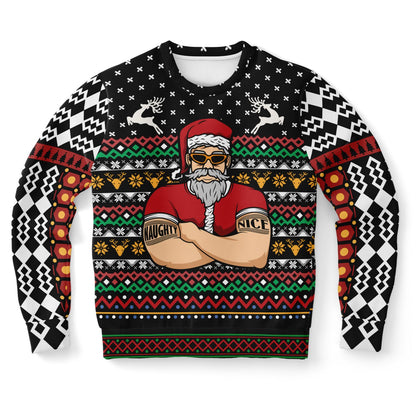 Santa Bouncer Ugly Christmas Sweater