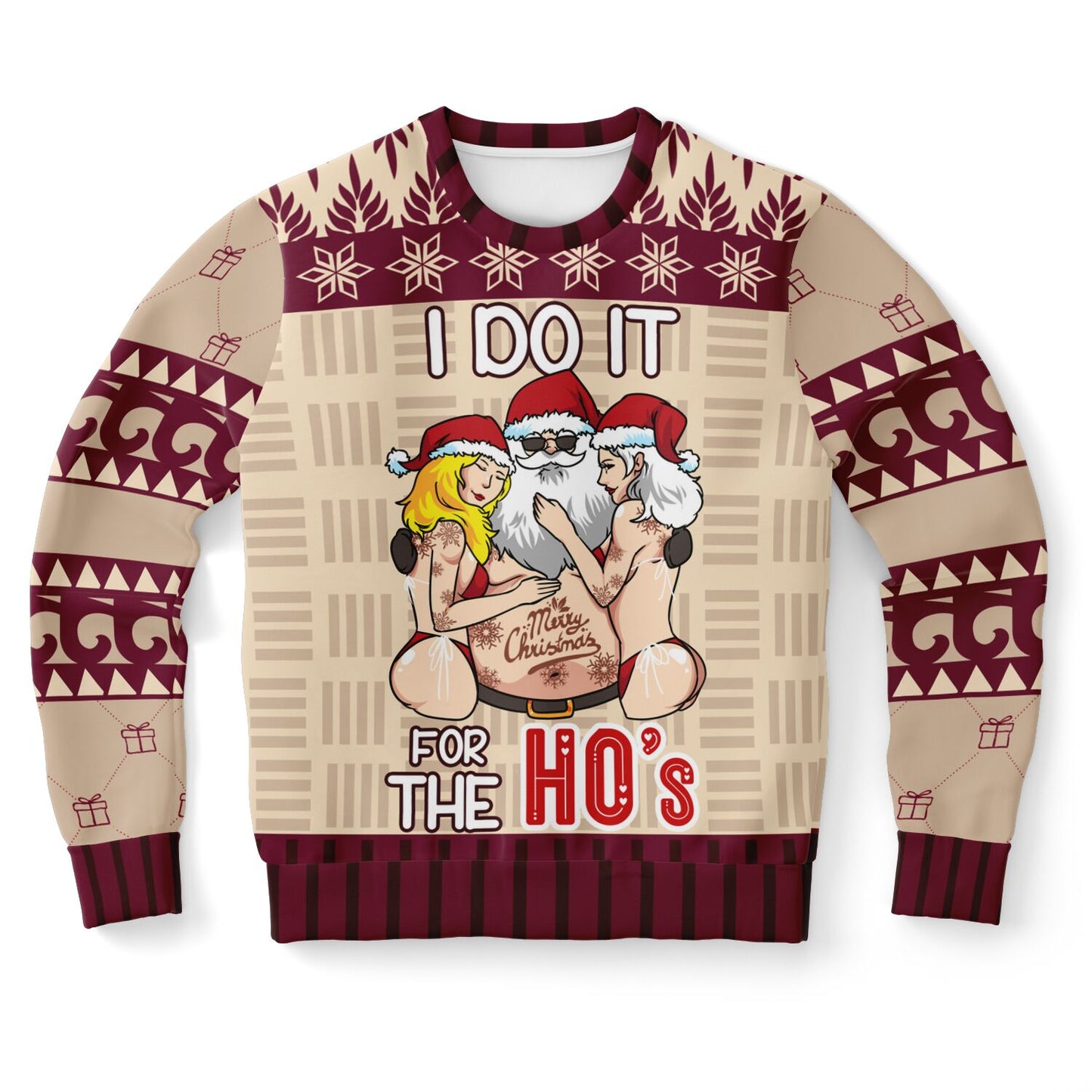 I Do It for the Ho’s Ugly Christmas Sweater