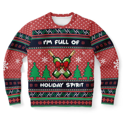 Holiday Spirit Ugly Christmas Sweater