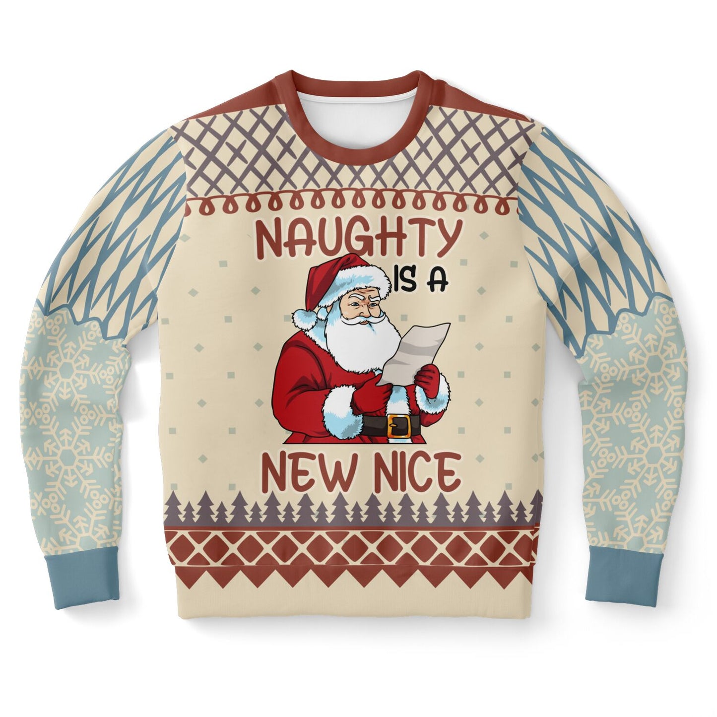 Naughty is the New Nice Ugly Christmas Sweater