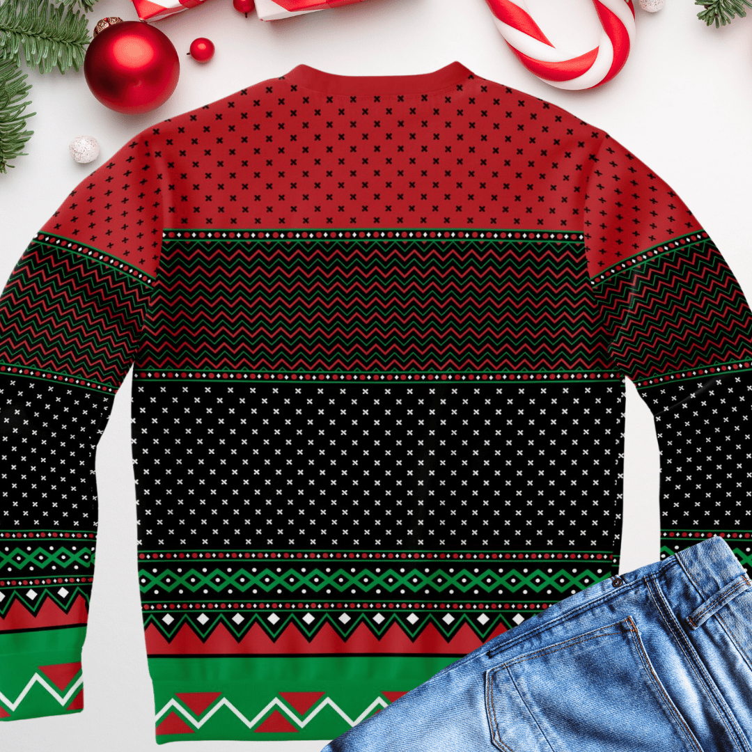 Ask Your Mom Ugly Christmas Sweater