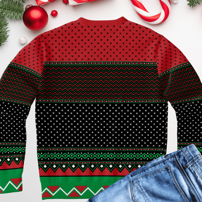 Ask Your Mom Ugly Christmas Sweater