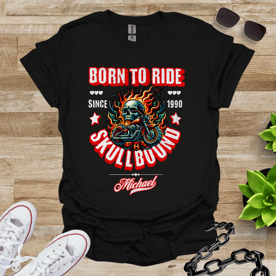 Personalized - Born to Ride T-Shirt