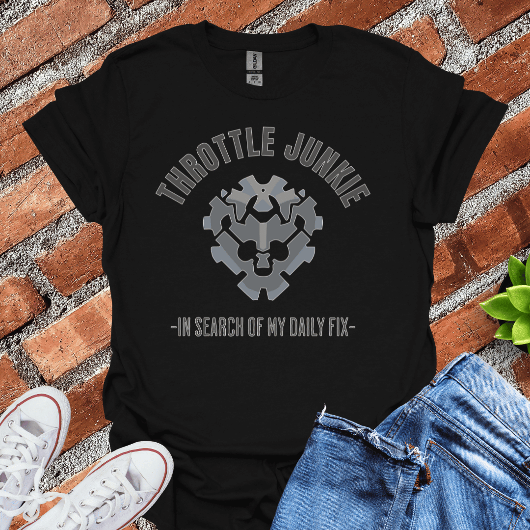 Throttle Junkie in Search T-Shirt