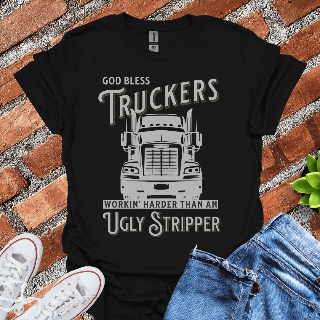 God Bless Truckers T-Shirt