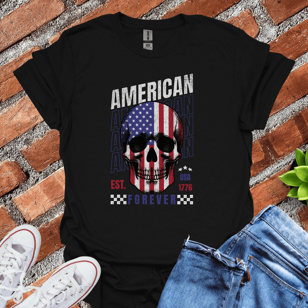 American Skull T-Shirt