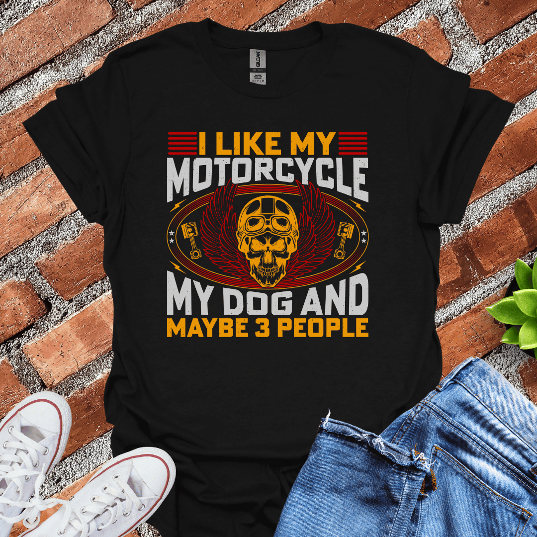 I Like My Motorcycle T-Shirt