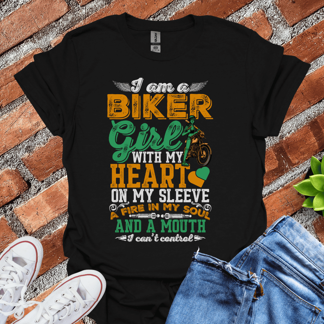 Loud Mouth Biker Girl T-Shirt