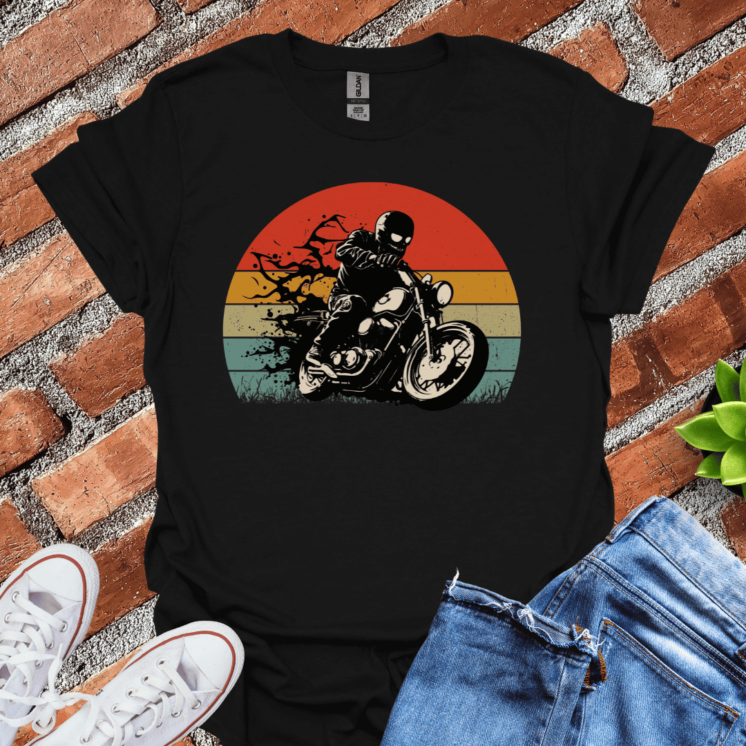 Biker Sunset T-Shirt