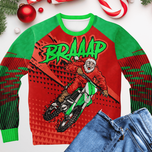 BRAAAP Ugly Christmas Sweater