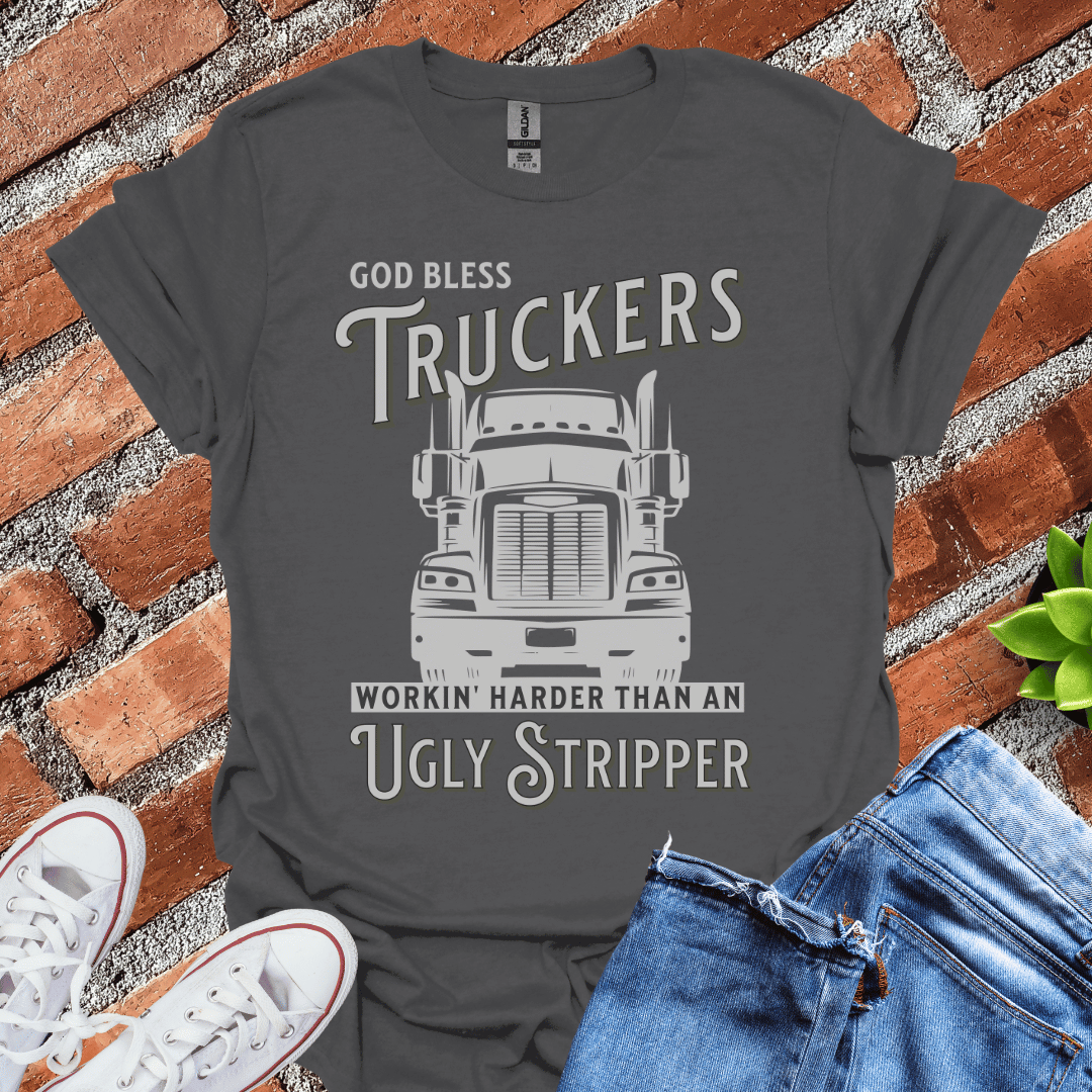 God Bless Truckers T-Shirt