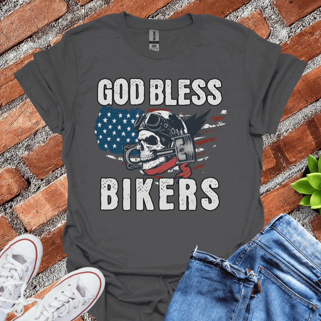 God Bless Bikers T-Shirt