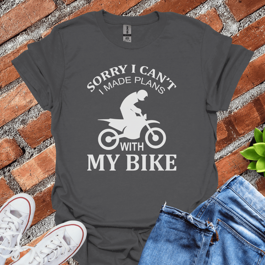 Made Plans with My Bike T-Shirt