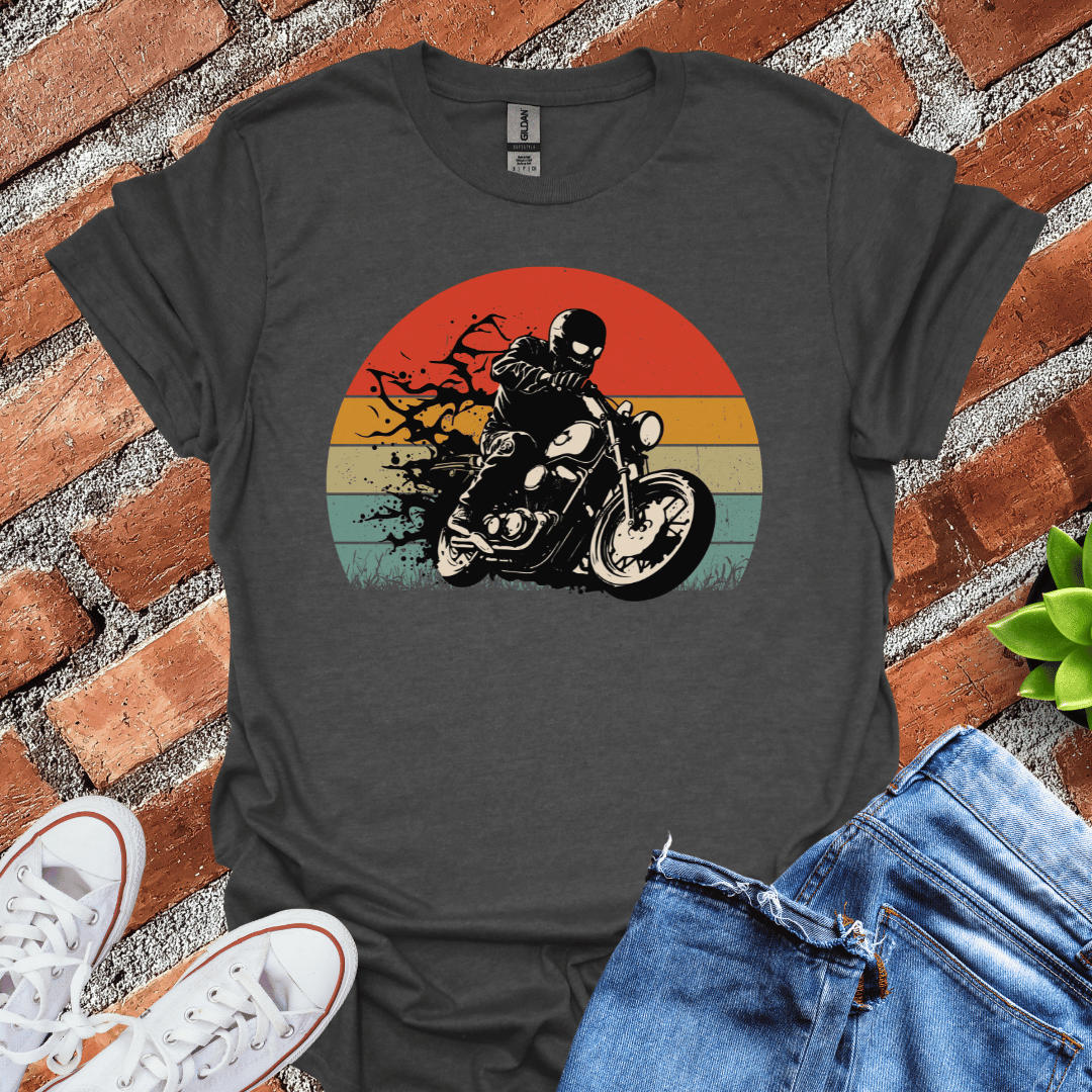 Biker Sunset T-Shirt