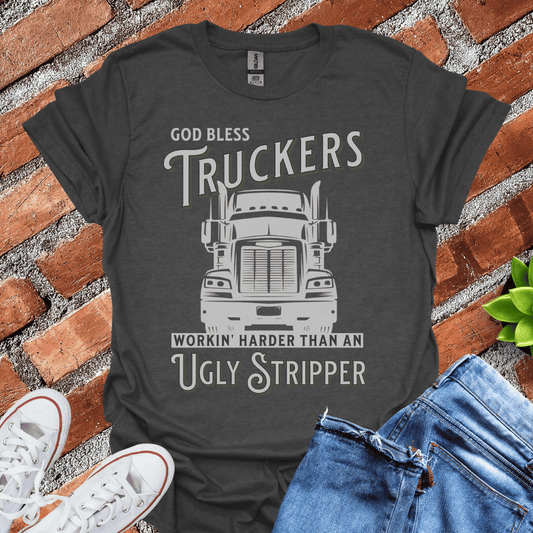 God Bless Truckers T-Shirt