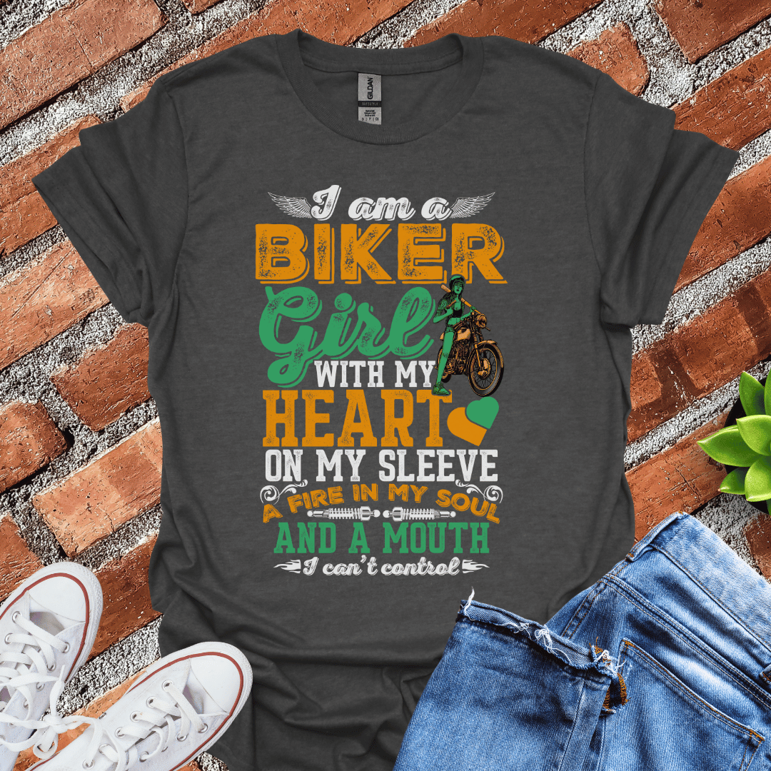 Loud Mouth Biker Girl T-Shirt