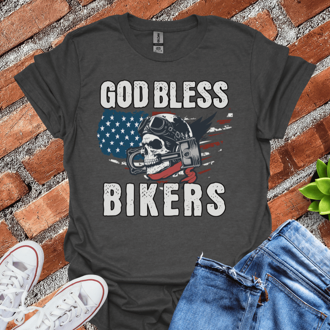 God Bless Bikers T-Shirt