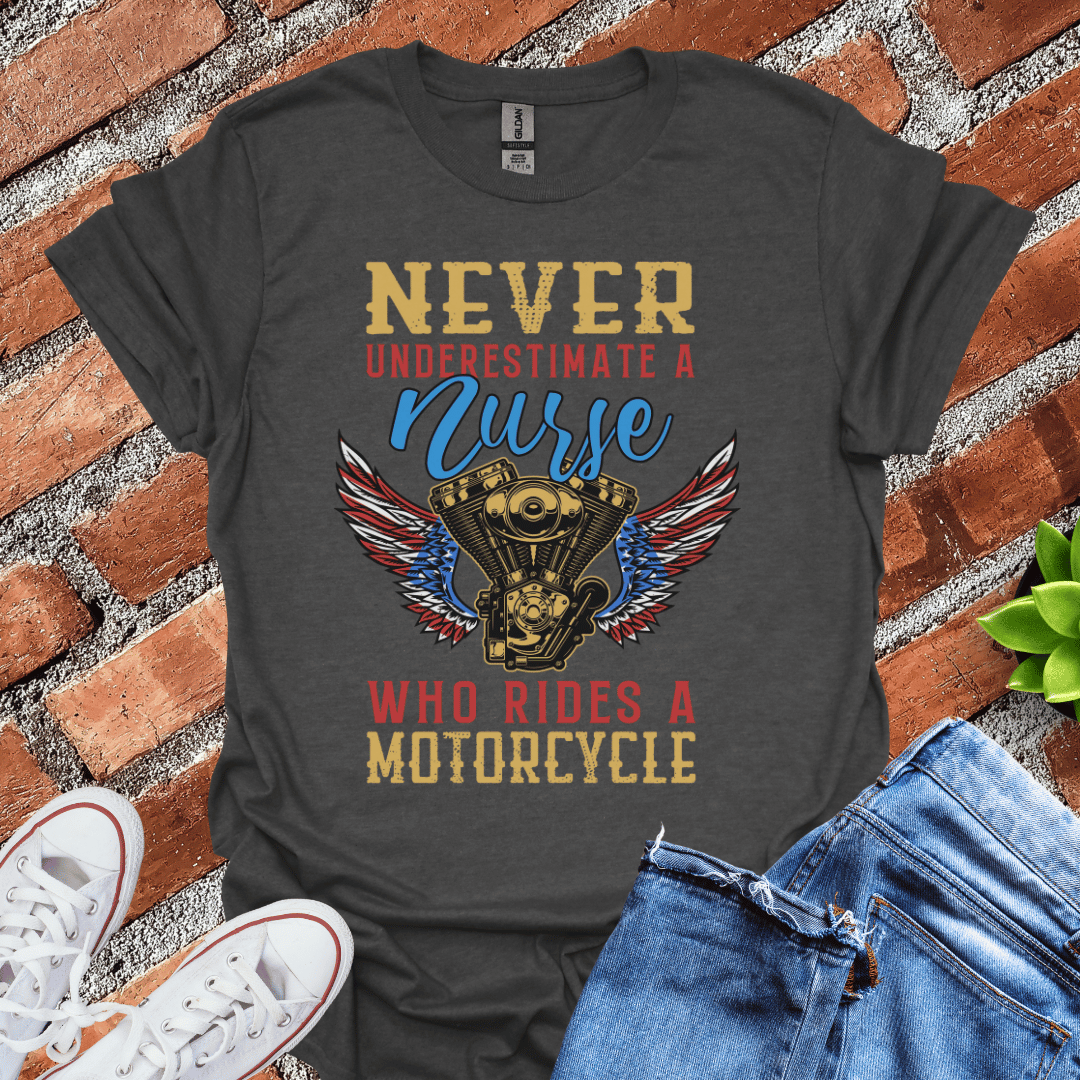 Nurse Who Rides Motorcycle T-Shirt