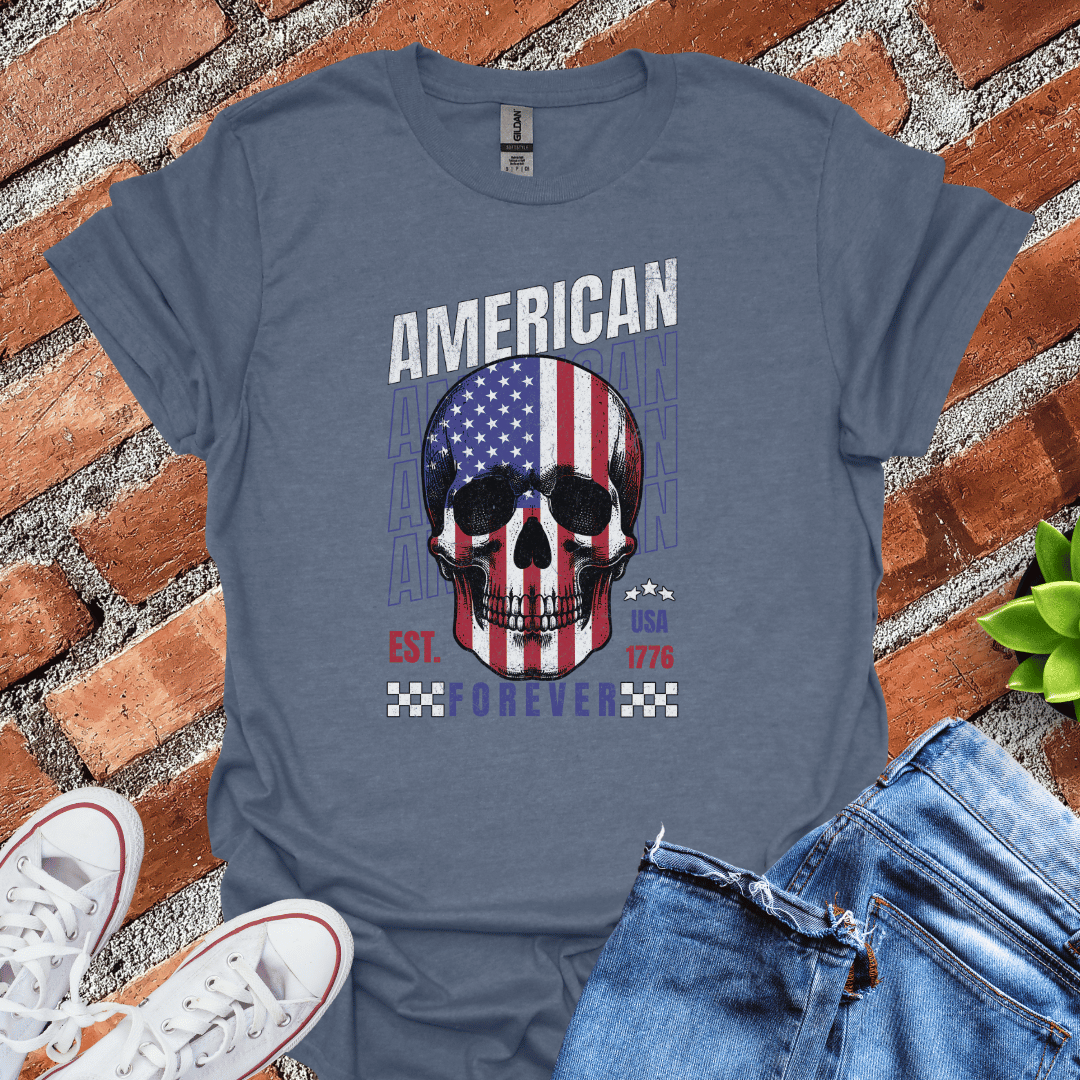 American Skull T-Shirt