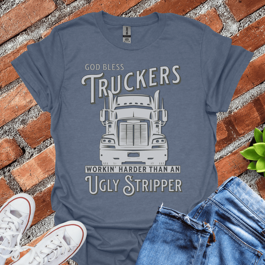 God Bless Truckers T-Shirt