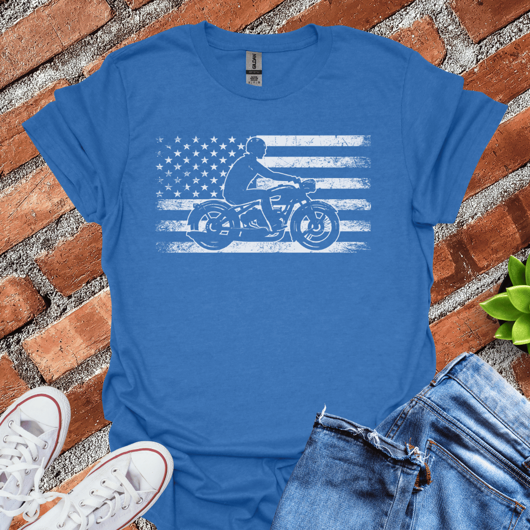 Flag & Chopper T-Shirt