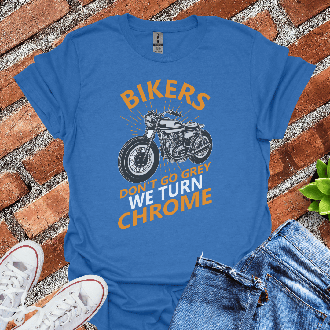 Bikers Turn Chrome T-Shirt