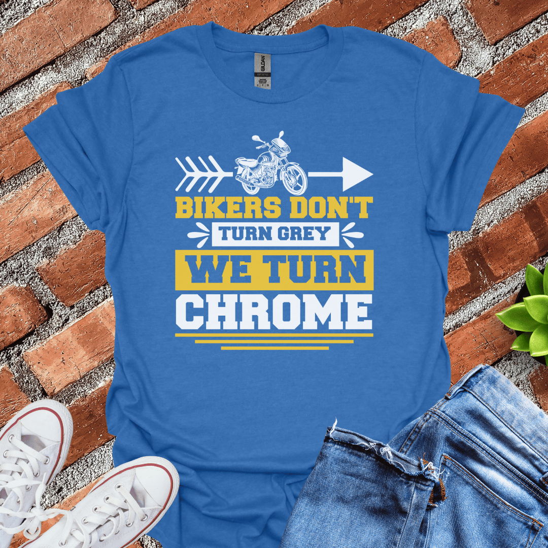 Bikers Turn Chrome T-Shirt