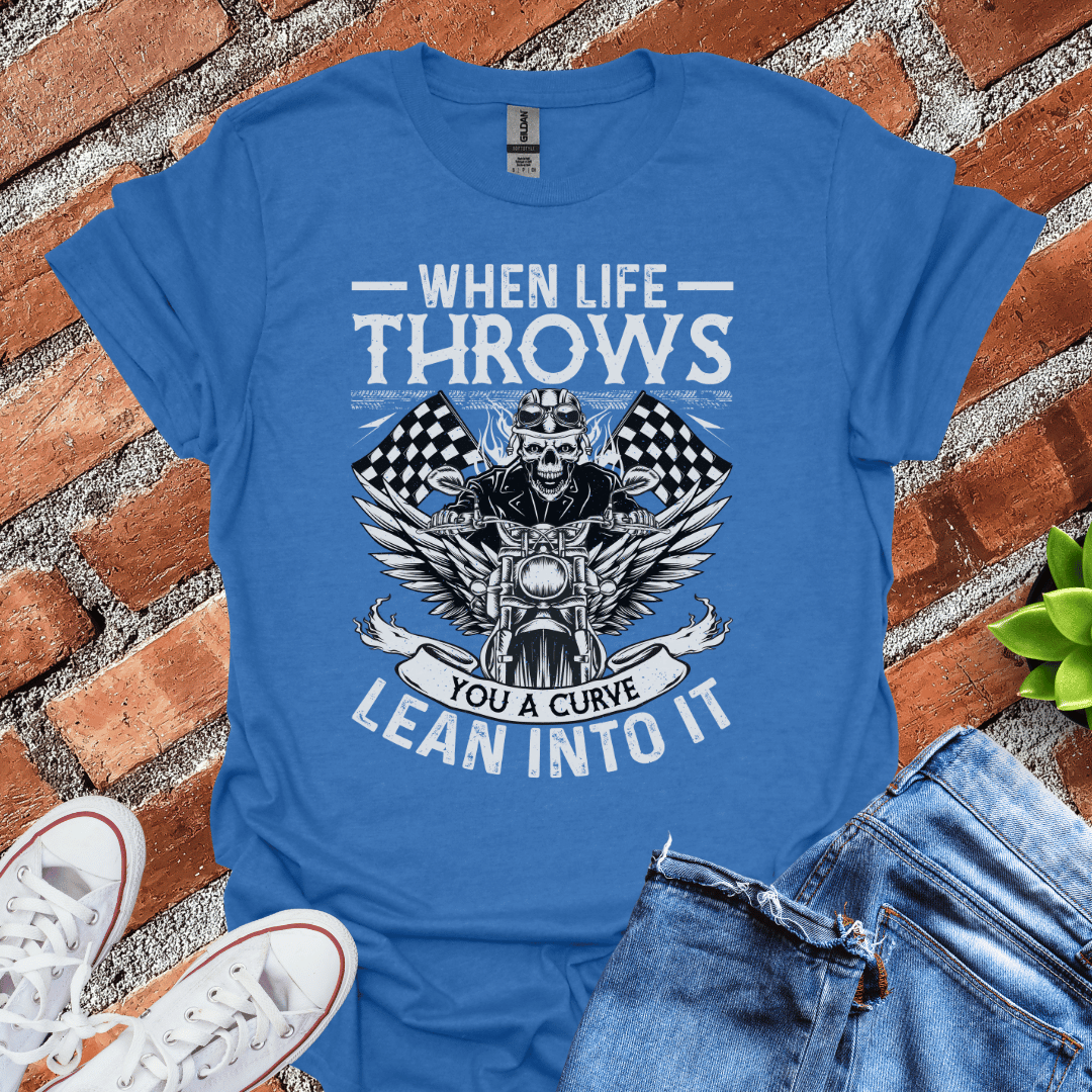 Lean into It (Skull & Wings) T-Shirt