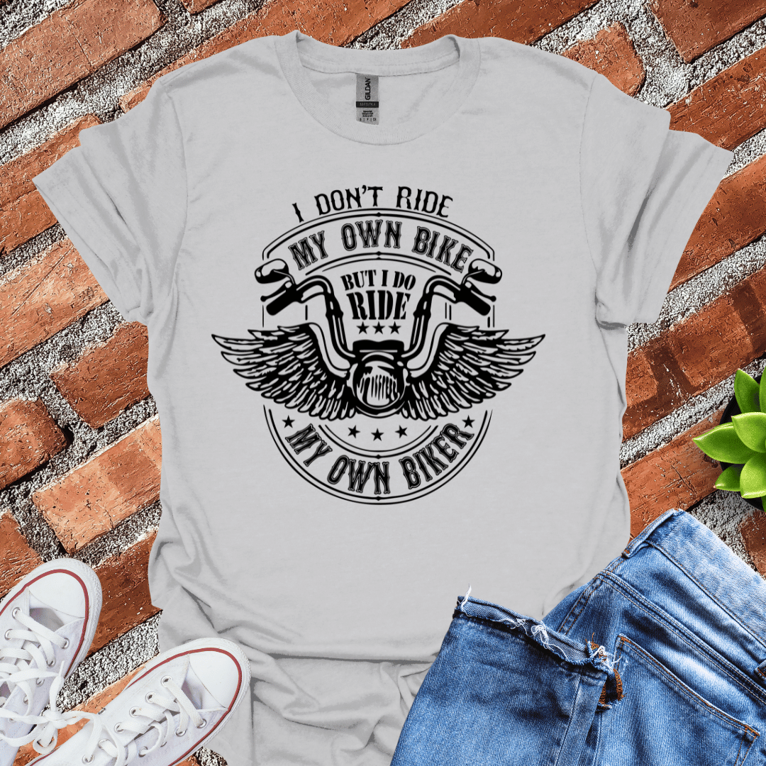 Ride My Own Biker (Wings) T-Shirt