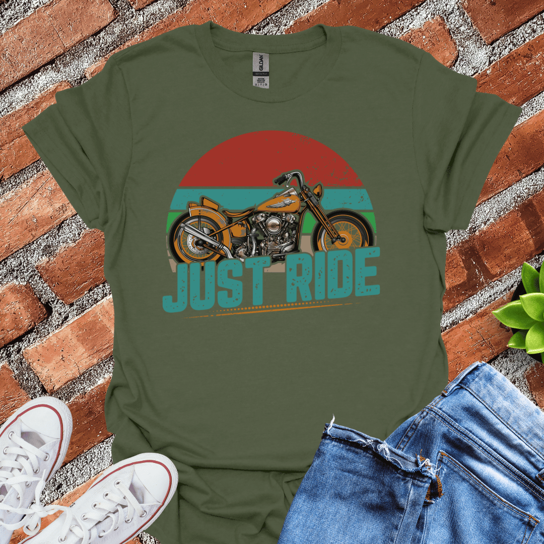 Just Ride Chopper T-Shirt