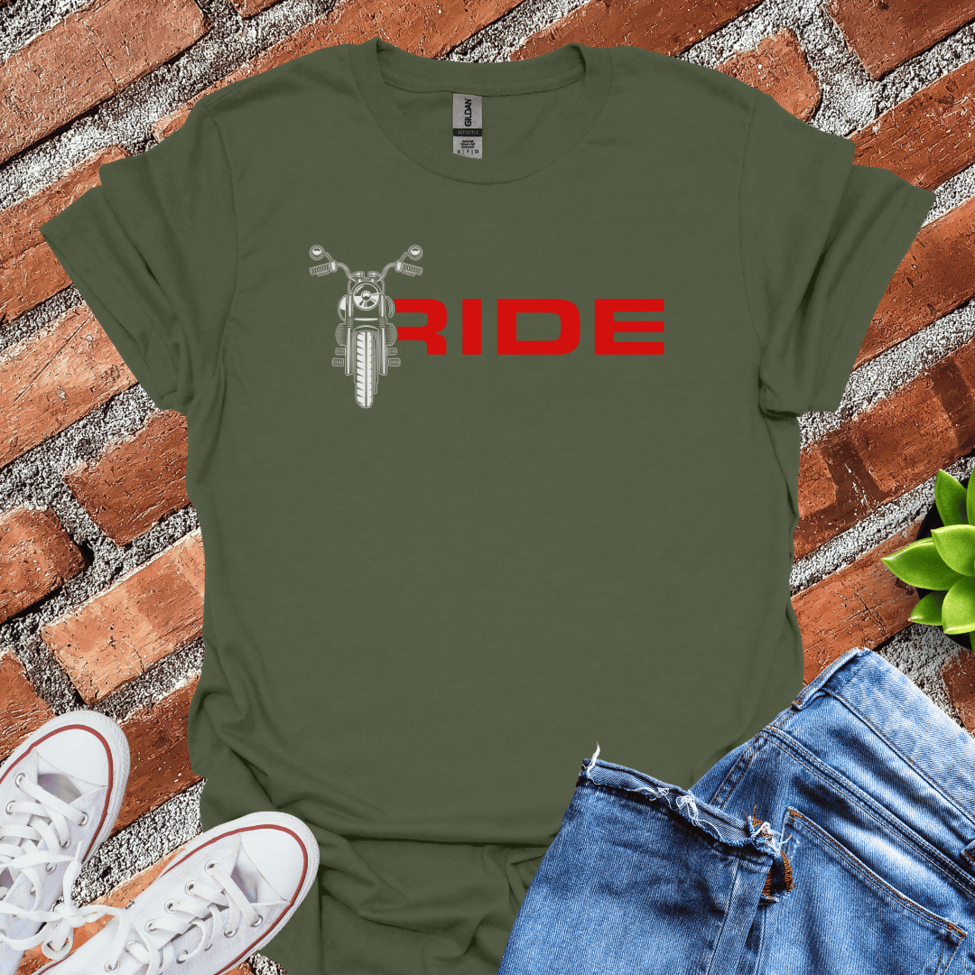 Ride with Bike T-Shirt