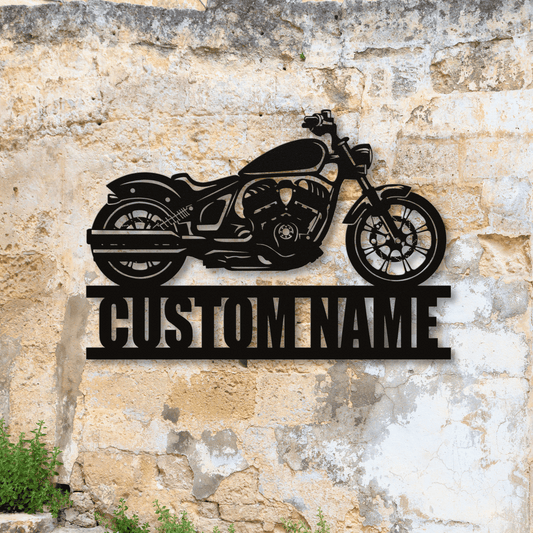 Personalized - Custom Name Chopper Metal Wall Art