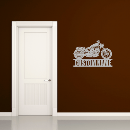 Personalized - Custom Name Chopper Metal Wall Art