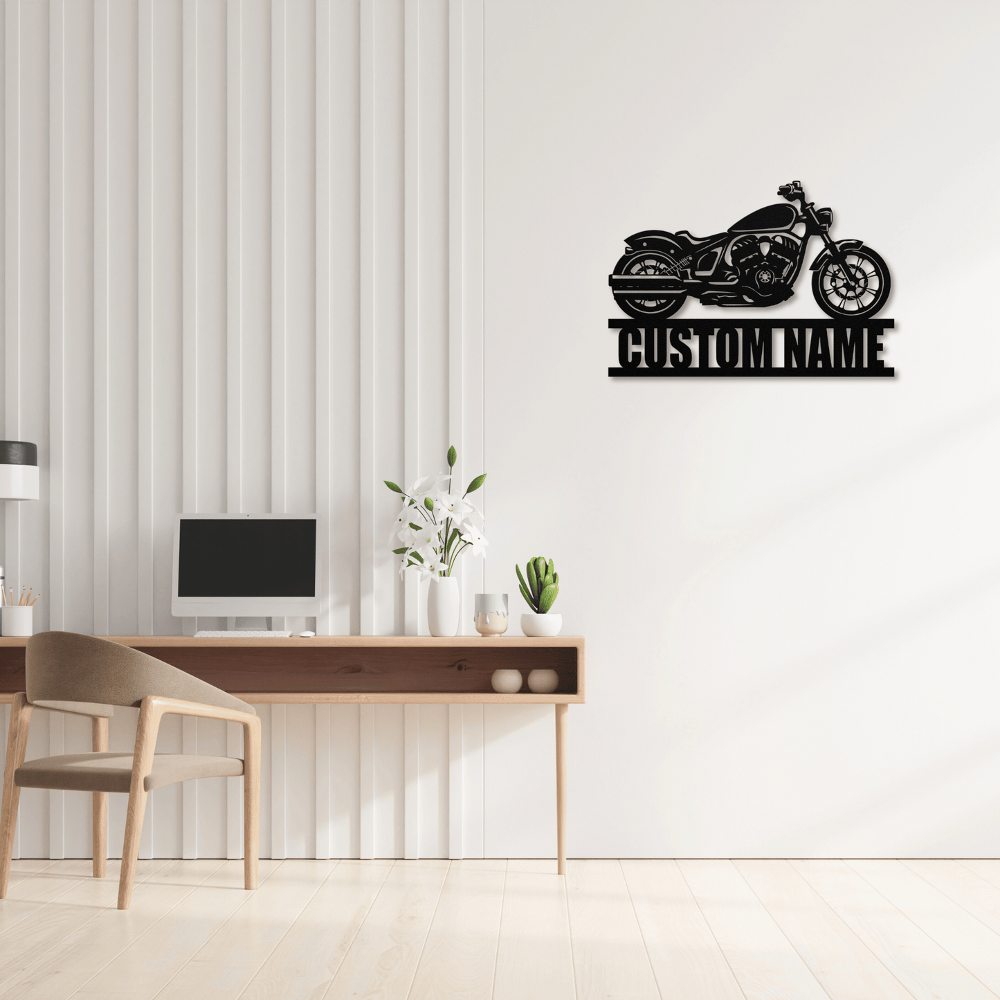 Personalized - Custom Name Chopper Metal Wall Art