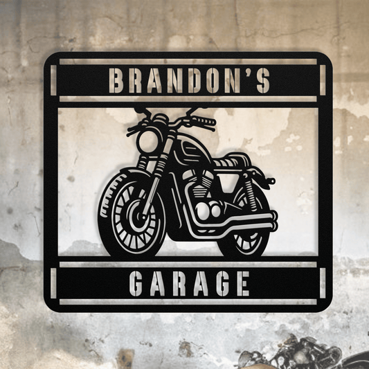 Personalized - Chopper's Name Metal Wall Art