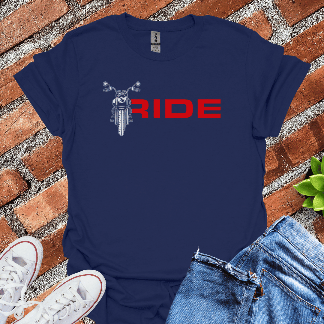 Ride with Bike T-Shirt