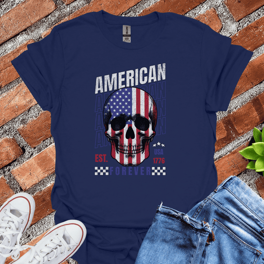 American Skull T-Shirt