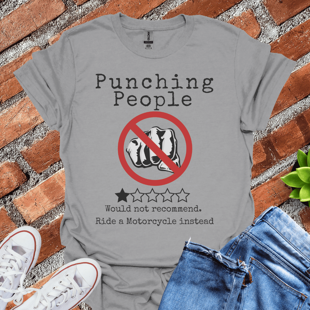 Punching People Rating T-Shirt