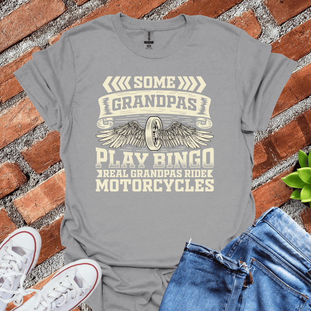 Grandpas Ride Motorcycles T-Shirt