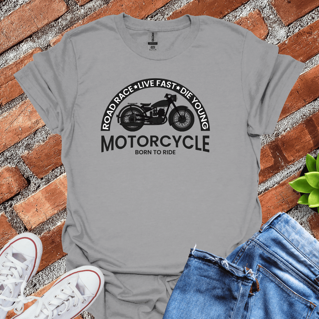 Road Race Motorcycle T-Shirt