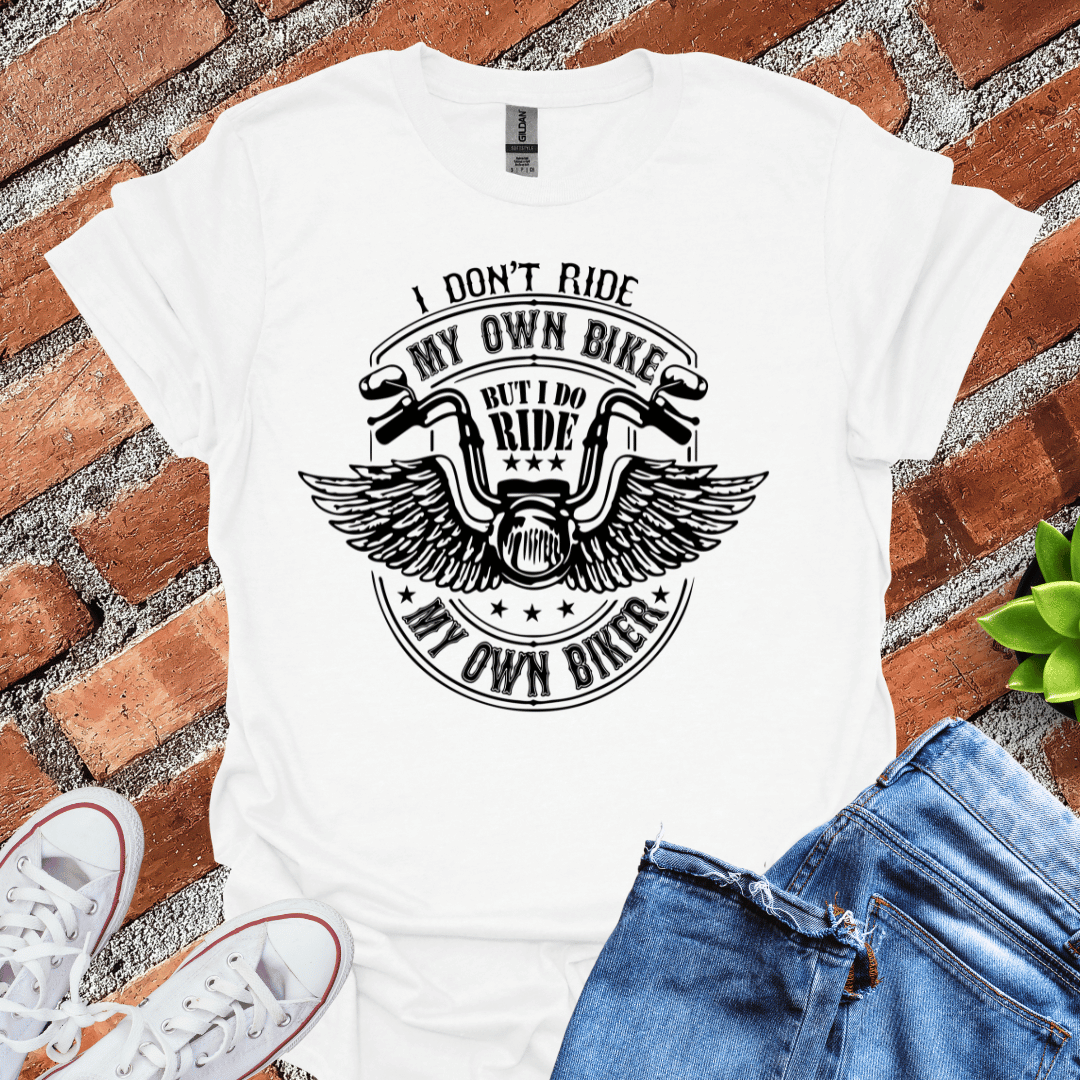 Ride My Own Biker (Wings) T-Shirt