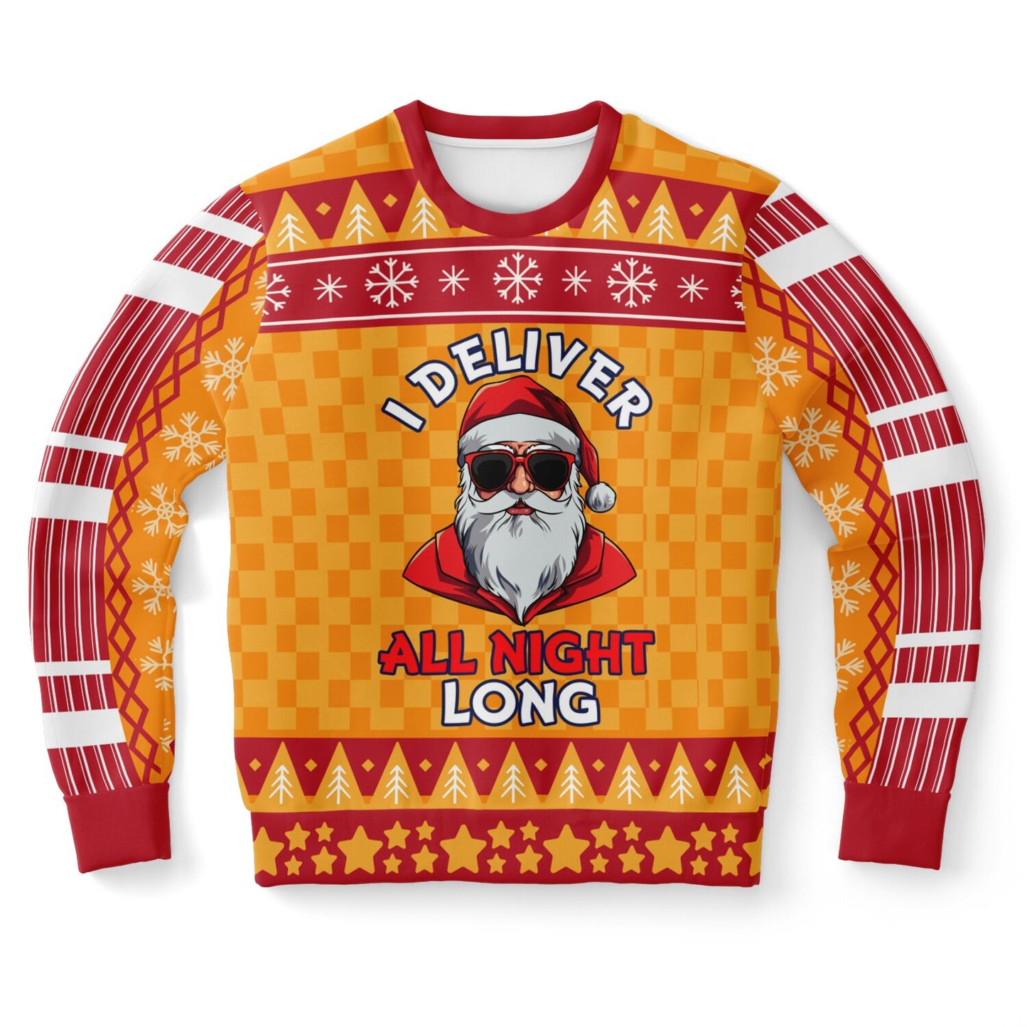 I Deliver All Night Long Ugly Christmas Sweater